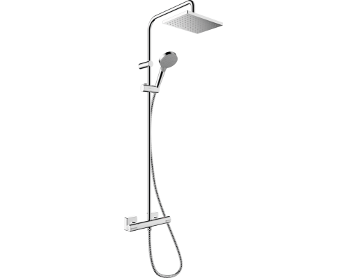 Душевая система Hansgrohe с термостатом хром