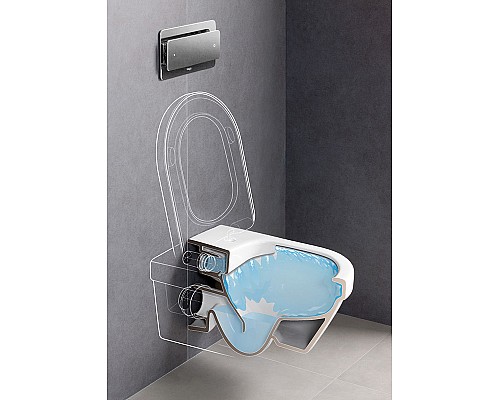 Унитаз подвесной Villeroy & Boch Omnia Architectura 5684HR01 alpin, безободковый