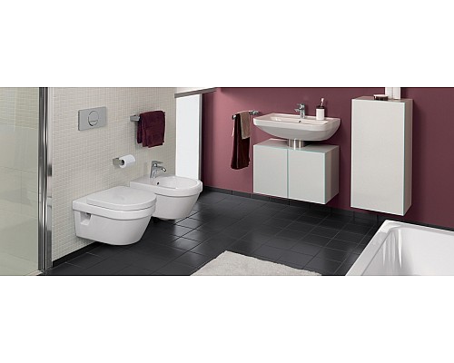 Унитаз подвесной Villeroy & Boch Omnia Architectura 5684HR01 alpin, безободковый