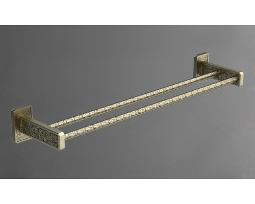 Полотенцедержатель двойной подвесной ART&MAX AM-4848AQ
