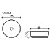 Чаша накладная Ceramica Nova Element 355x355 CN6006