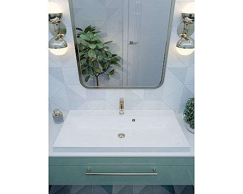 Раковина Paola Alba 90 Белая глянцевая