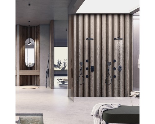 Смеситель для душа Bossini Apice Z00500.030 с термостатом Хром