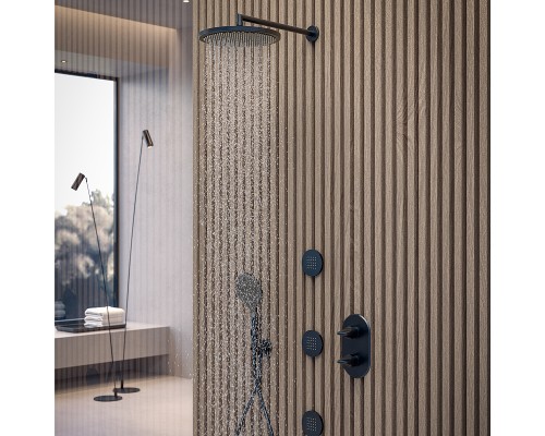 Смеситель для душа Bossini Apice Z00500.030 с термостатом Хром