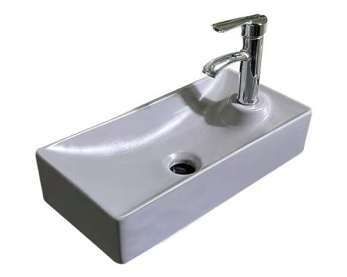 Раковина SantiLine 44 SL-2009LMG Серая матовая