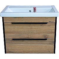 Тумба под раковину Bellezza Бруно 70 4632211270499 подвесная Табакко