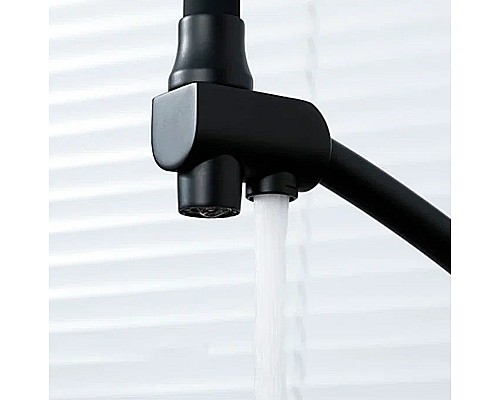 Смеситель для кухни Gappo G4398-16 Черный матовый