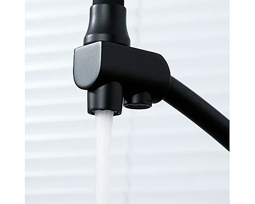 Смеситель для кухни Gappo G4398-16 Черный матовый