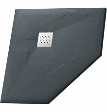 Душевой поддон из искусственного камня Grossman Strong 100x100 Графит