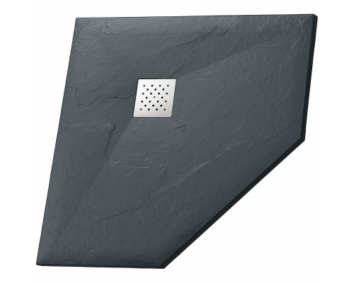 Душевой поддон из искусственного камня Grossman Strong 100x100 Графит