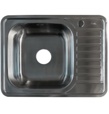 Мойка IDDIS Basic нержавеющая сталь сатин чаша слева 650x500 BAS65SLi77