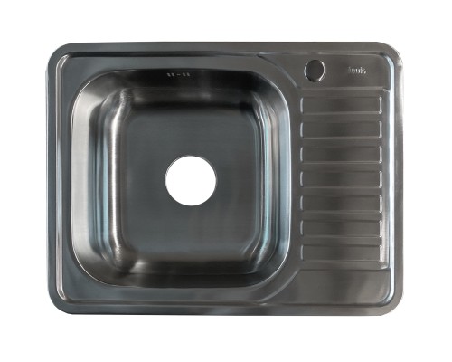 Мойка IDDIS Basic нержавеющая сталь сатин чаша слева 650x500 BAS65SLi77