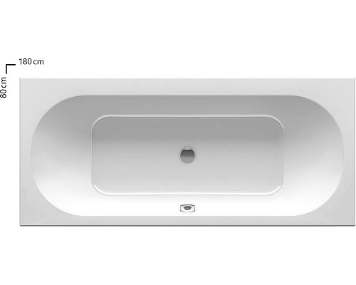 Акриловая ванна Ravak CITY C921300000 180х80 белая