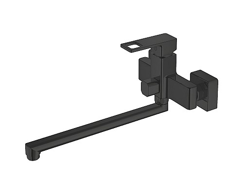 Смеситель для ванны Haiba HB22615-7 универсальный Черный матовый