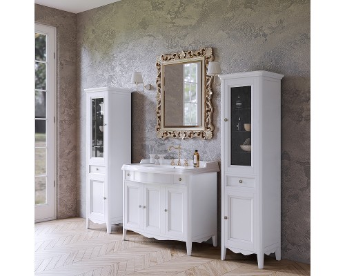 Тумба с раковиной TW Veronica Nuovo 105 VER5105-B+AR874bi*1 Bianco