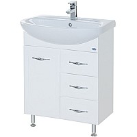 Тумба под раковину Bellezza Стелла 65 4636010140014 Белая