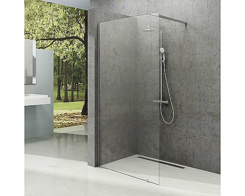 Душевая перегородка Ravak Walk-In Wall 60 GW9W00C00Z1 профиль Хром стекло Transparent