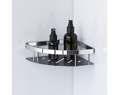 Полка корзина AM.PM Sense L A7454100 угловая Хром