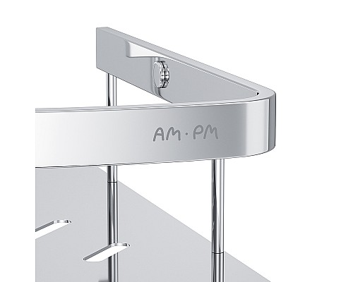 Полка корзина AM.PM Sense L A7454100 угловая Хром