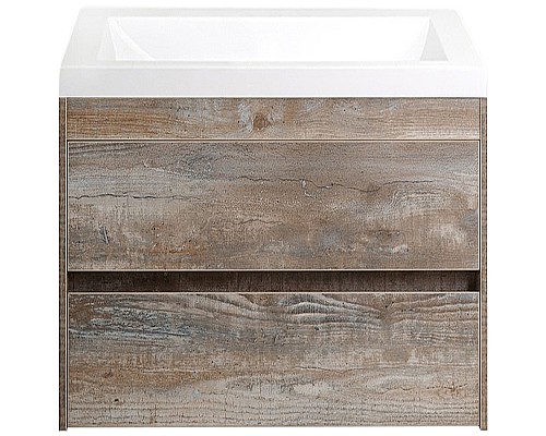 Тумба под раковину Art&Max Family-580-2C-SO-PE подвесная Бетон Экзотик