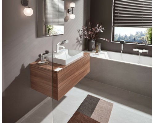 Смеситель для раковины Hansgrohe Vivenis Белый матовый