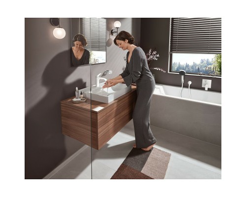 Смеситель для раковины Hansgrohe Vivenis Белый матовый