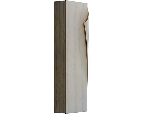 Шкаф пенал Clarberg Papyrus Wood 35 Pap-w.05.35/LIGHT подвесной Светлое дерево