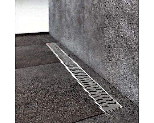 Душевой лоток Paini Harmony 750 CH750HN с решеткой Хром глянцевый