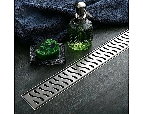 Душевой лоток Paini Harmony 750 CH750HN с решеткой Хром глянцевый