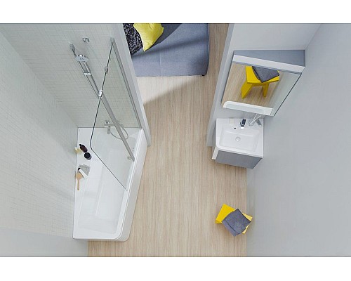 Зеркало 10° 650 R Ravak X000001079 белый