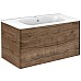 Тумба под раковину Vincea Paola 100 VMC-2P100VO подвесная V.Oak