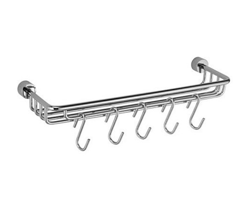 Полка-корзина WasserKRAFT K-9415 с крючками