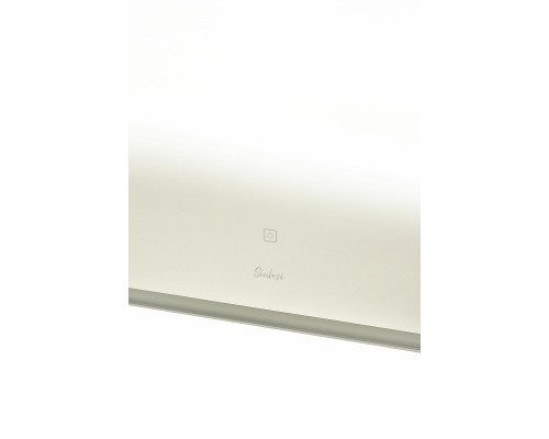 Зеркало Sintesi Kanto 60 SIN-SPEC-KANTO-CROMO-60 с подсветкой Хром матовый с сенсорным выключателем