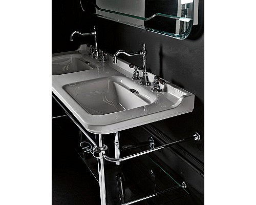 Раковина Kerasan Waldorf 4143K1bi/cr*1 150 c 1 отверстием Раковина Kerasan Waldorf 4143K1bi/cr*1 150 c 1 отверстием