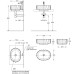 Раковина Kerama Marazzi ARTBASIN Sabbia накладная 50, песочная матовая