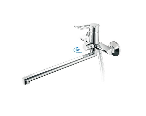 Смеситель для ванны Haiba HB22556 универсальный Хром