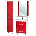 Шкаф пенал Bellezza Рокко 35 4623704090038 Красный Белый