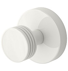 Крючок белый глянец Сунержа Каньон 12-3005-0000