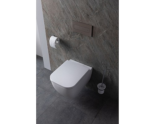 Унитаз Allen Brau Infinity 4.21004.20 подвесной Белый без сиденья