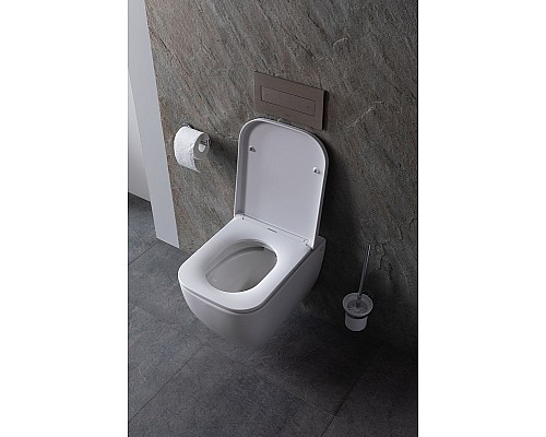 Унитаз Allen Brau Infinity 4.21004.20 подвесной Белый без сиденья