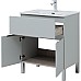 Тумба под раковину Aquanet Алвита New 70 303899 Серая матовая