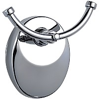 Двойной крючок Haiba HB1605-2 Хром