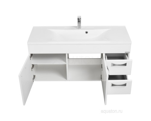 Тумба под раковину Диор 120 белый Aquaton