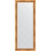 Зеркало Evoform Exclusive-G Floor 201х81 BY 6317 с гравировкой в багетной раме - Римское золото 88 мм