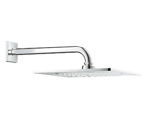 Верхний душ Grohe с душевым кронштейном 286 мм