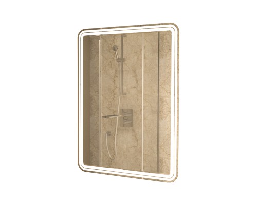 Зеркало Art&Max Tito AM-Tit-700-800-DS-F с подсветкой с сенсорным выключателем