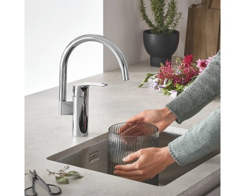 Смеситель для кухни Grohe Eurosmart 33202003 Хром