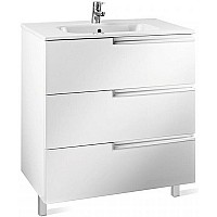 Тумба под раковину Roca Victoria Nord Ice Edition 80 ZRU9302835 Белый глянец