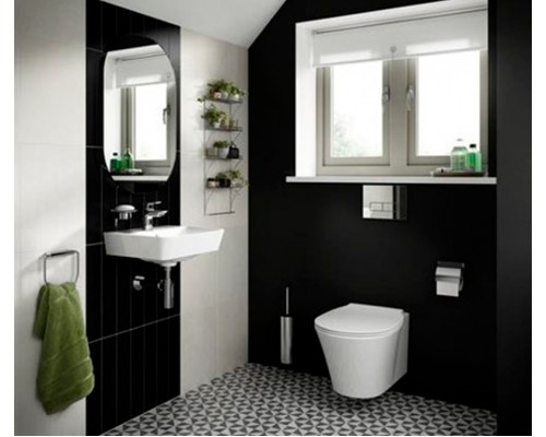 Комплект унитаза с инсталляцией Ideal Standard Connect Air E212101 с сиденьем Микролифт