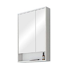 Зеркальный шкаф Рико 65 белый, ясень фабрик Aquaton 1A215202RIB90